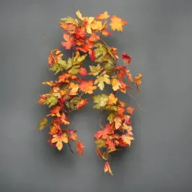 150cm Autumnal Oak and Acorn Garland