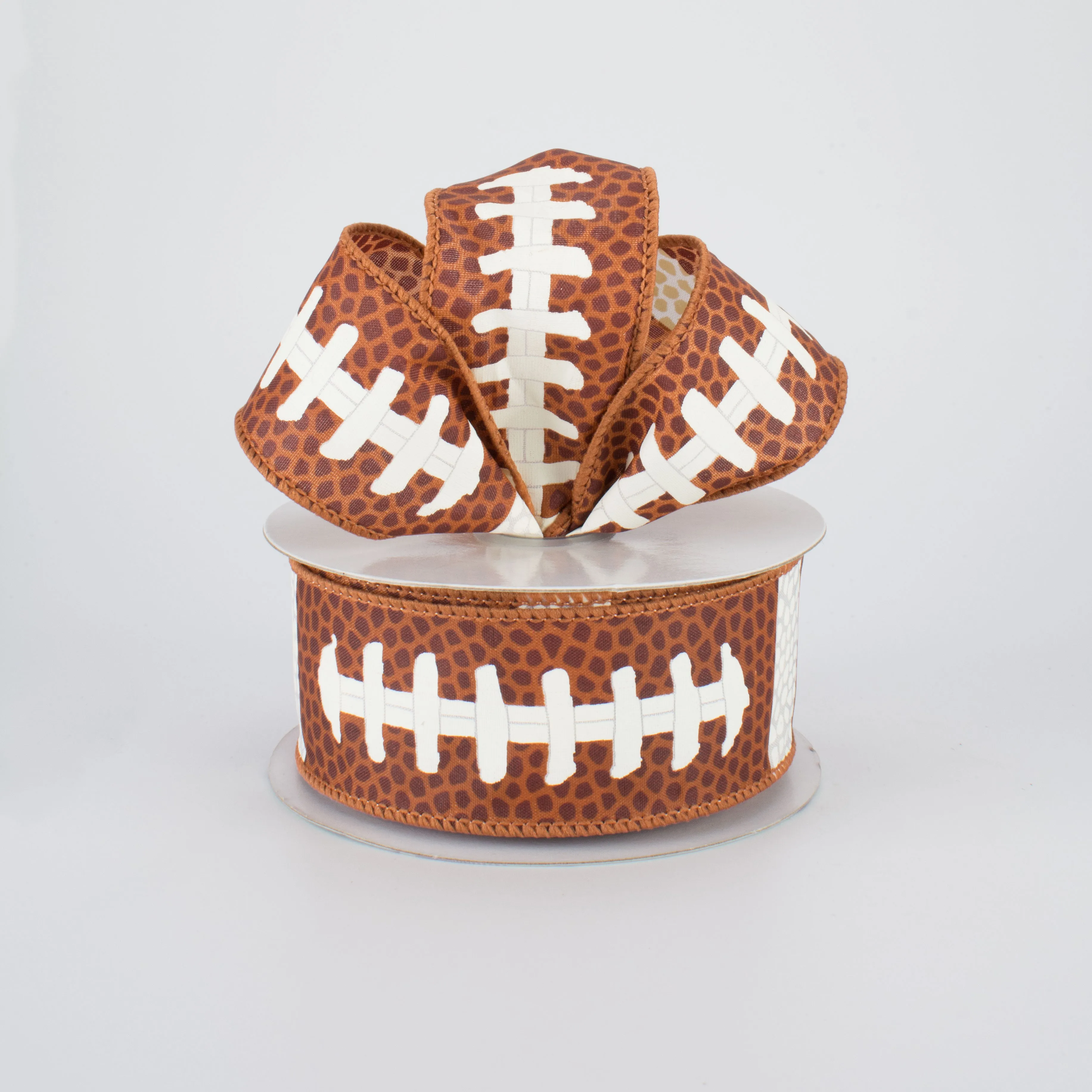 1.5" Football Laces Ribbon (10 Yards)