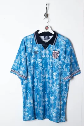 1990-92 England Third Umbro Football Shirt (XL)