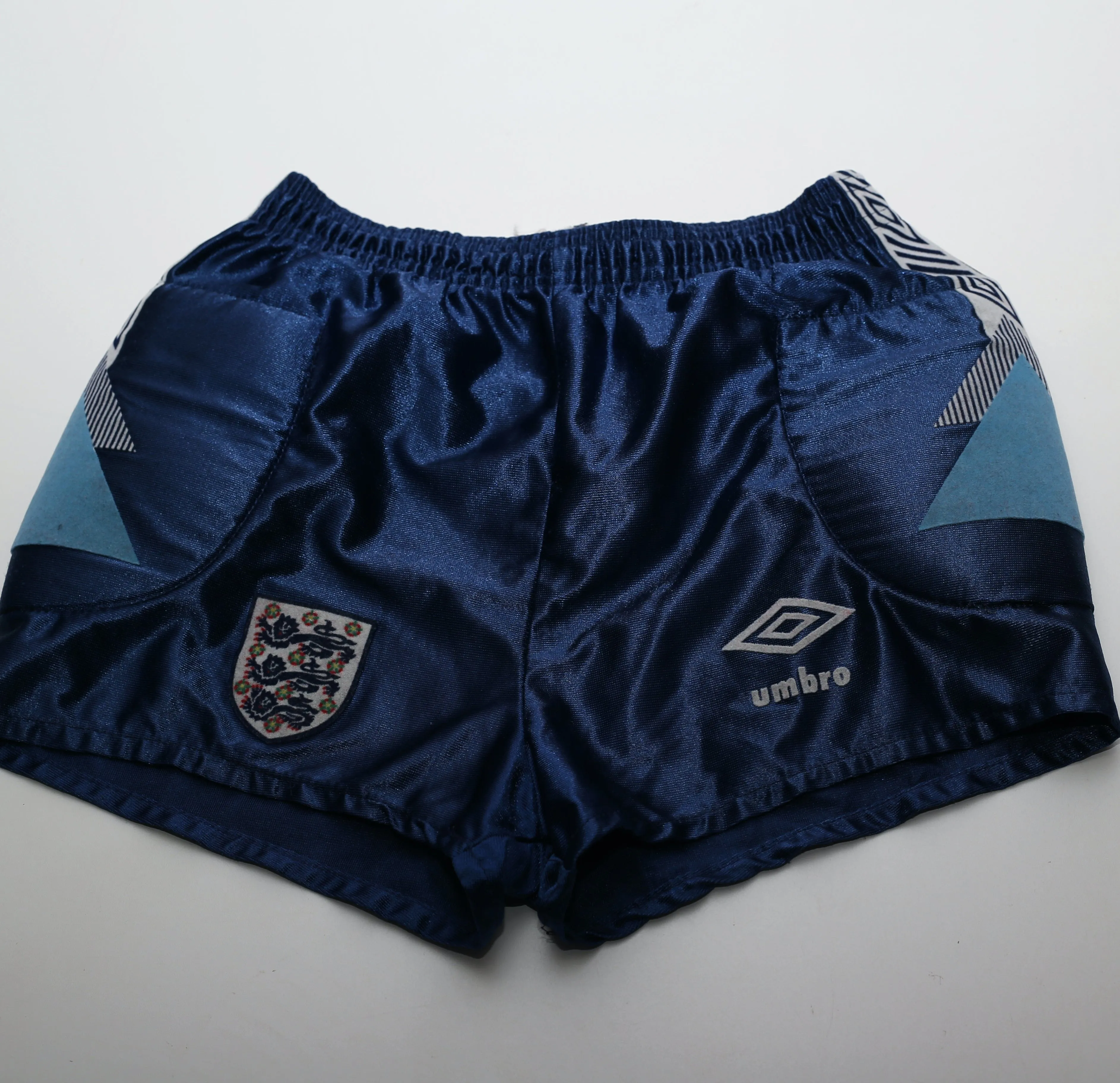 1990/92 SHILTON #1 England Vintage Umbro GK Shirt and Shorts (S)