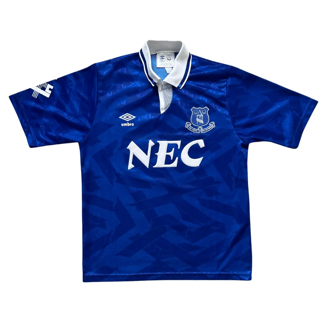 1991-93 Everton Home Football Shirt (M)