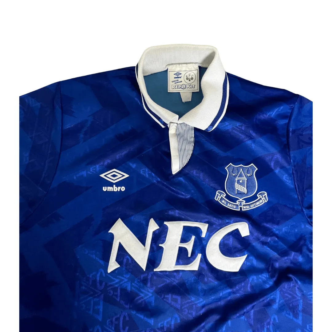 1991-93 Everton Home Football Shirt (M)