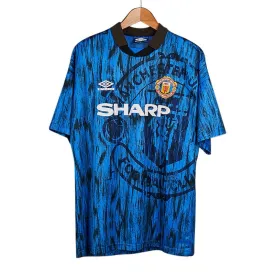 1992-93 Manchester United Umbro Away Shirt Excellent