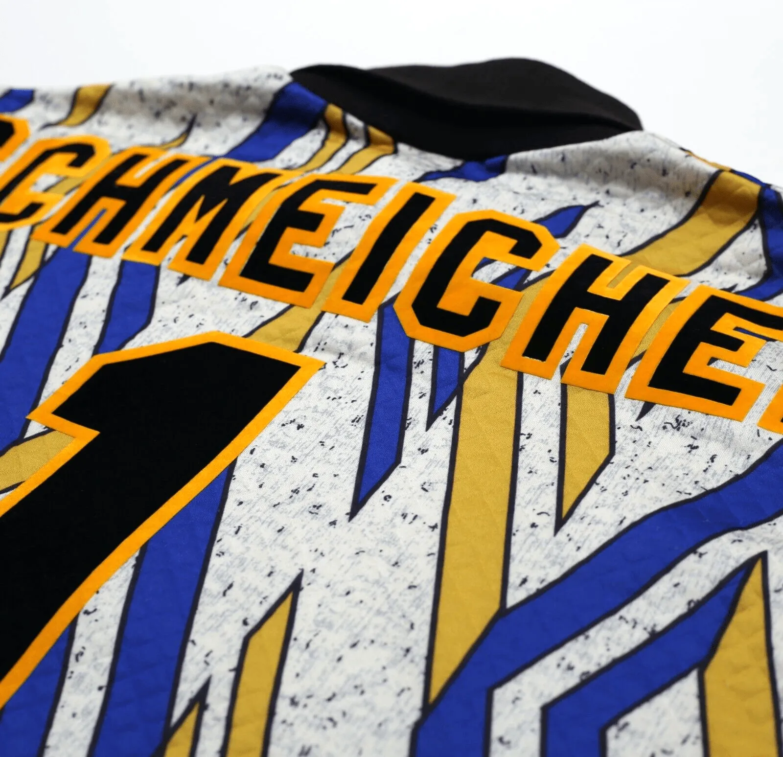 1993/95 SCHMEICHEL #1 Manchester United Vintage Umbro Away GK Football Shirt (S)