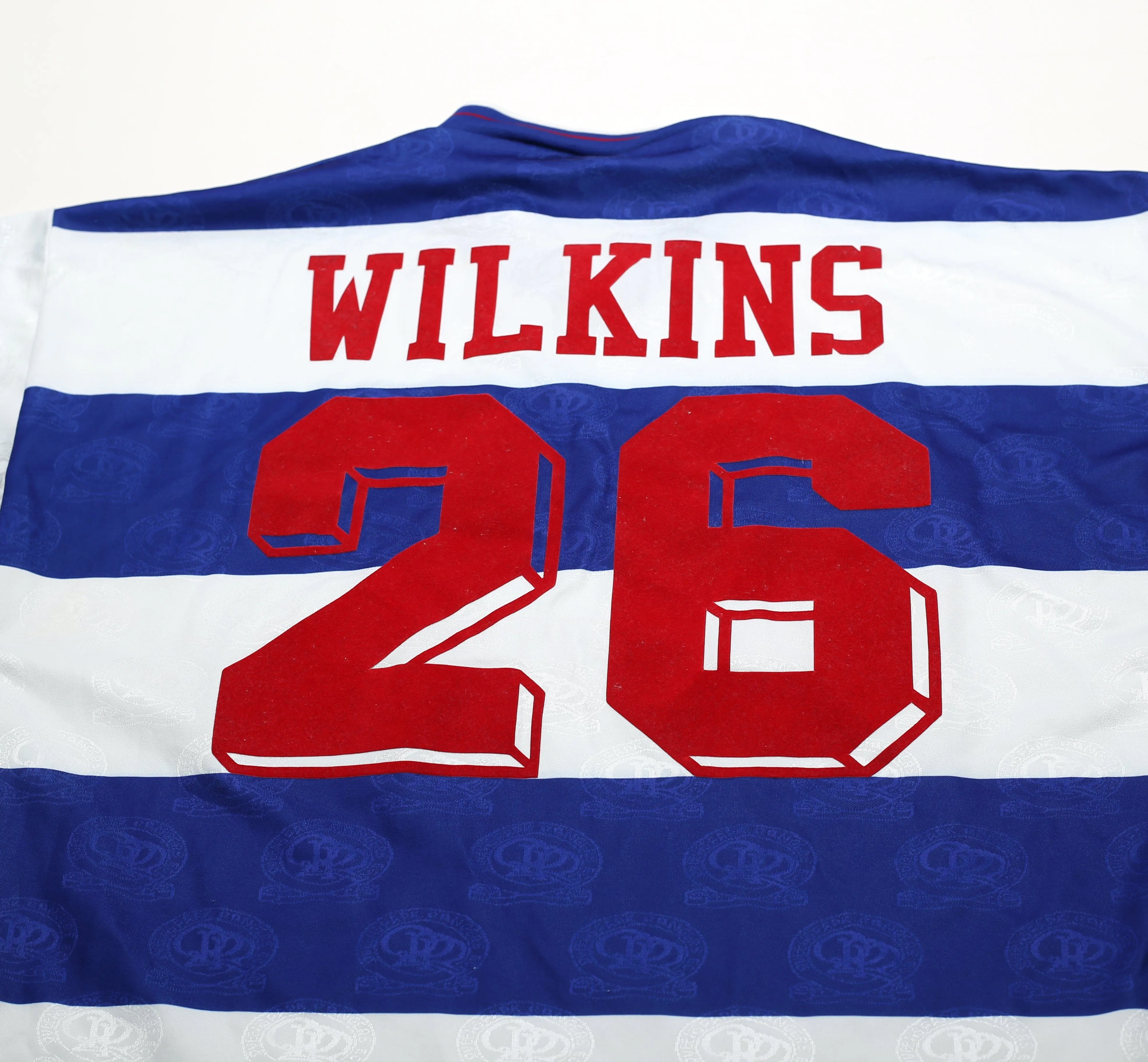 1994/95 WILKINS #20 QPR Vintage Clubhouse Home Football Shirt (L)