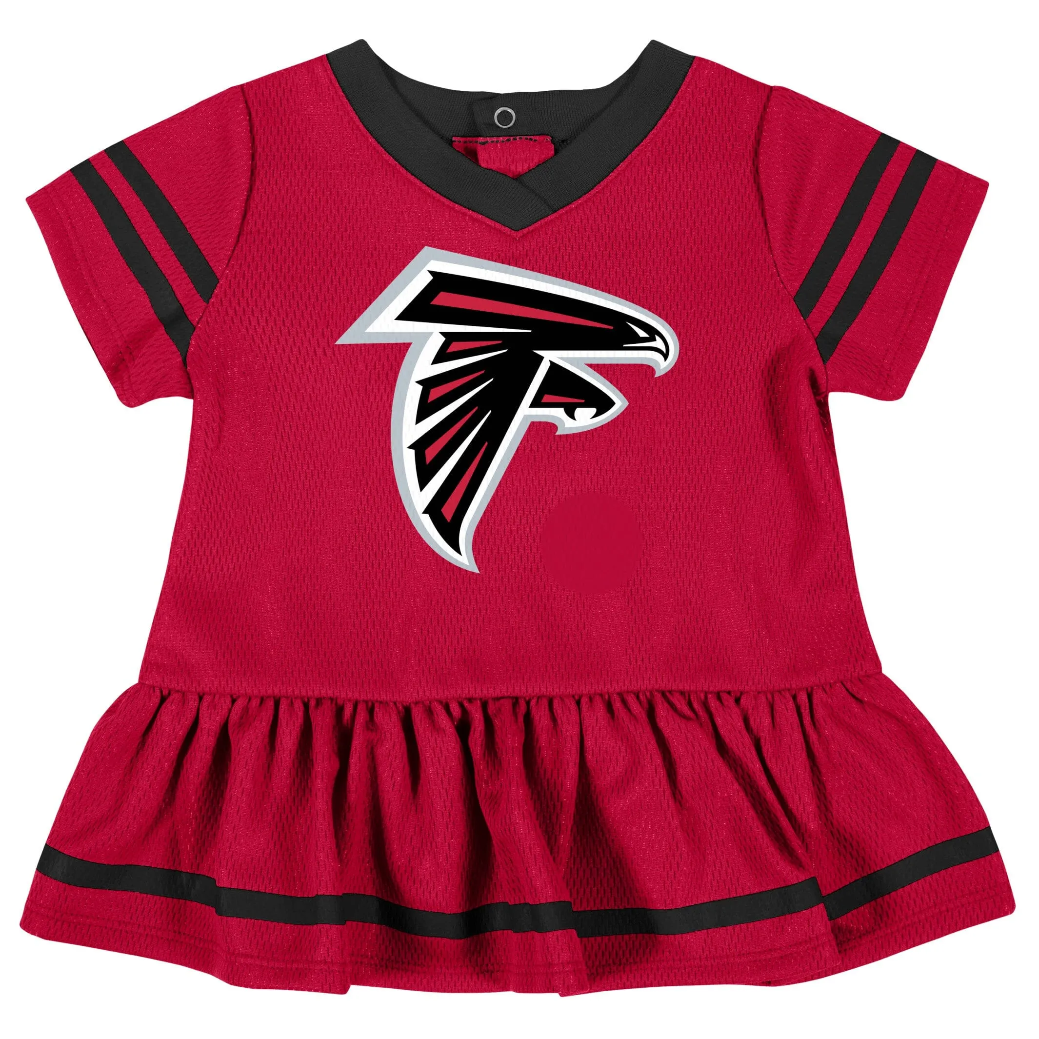 2-Piece Baby Girls Falcons Dress & Diaper Cover Set