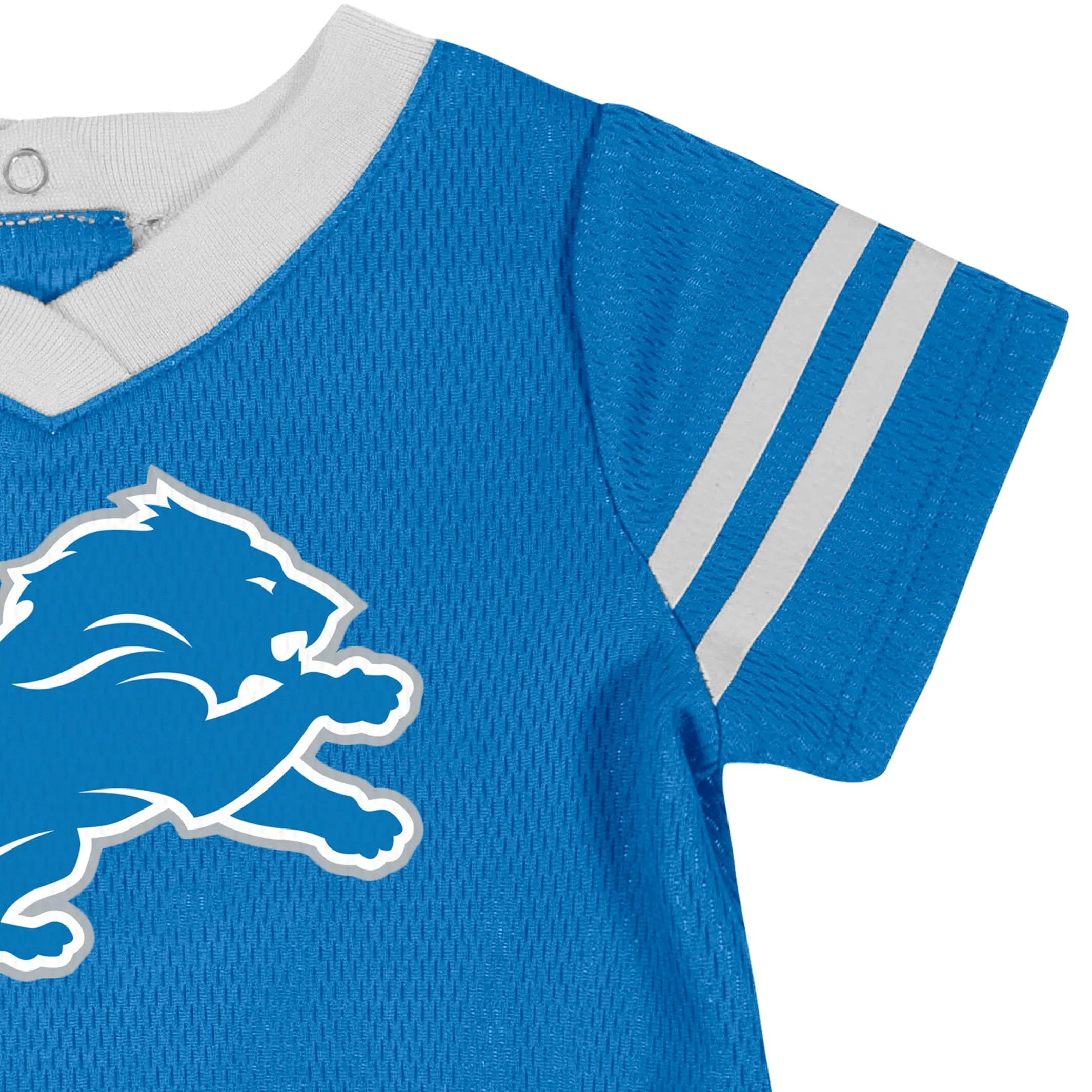 2-Piece Baby Girls Lions Dress & Diaper Cover Set