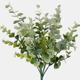 35cm Artificial Green Eucalyptus Bundle - Greenery