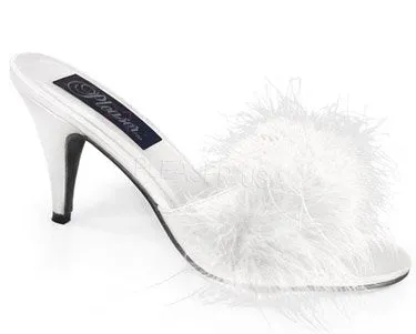 3" Marabou Slipper (AMOUR-03)