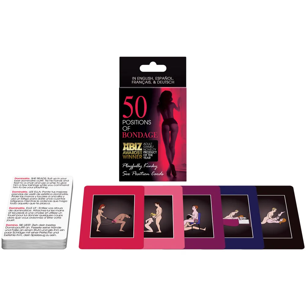 50 Positions of Bondage Adult Card Game