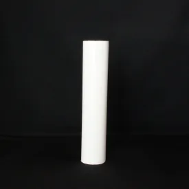 6" Off-White Plastic Candle Cover, Medium Base (Pack of 6)