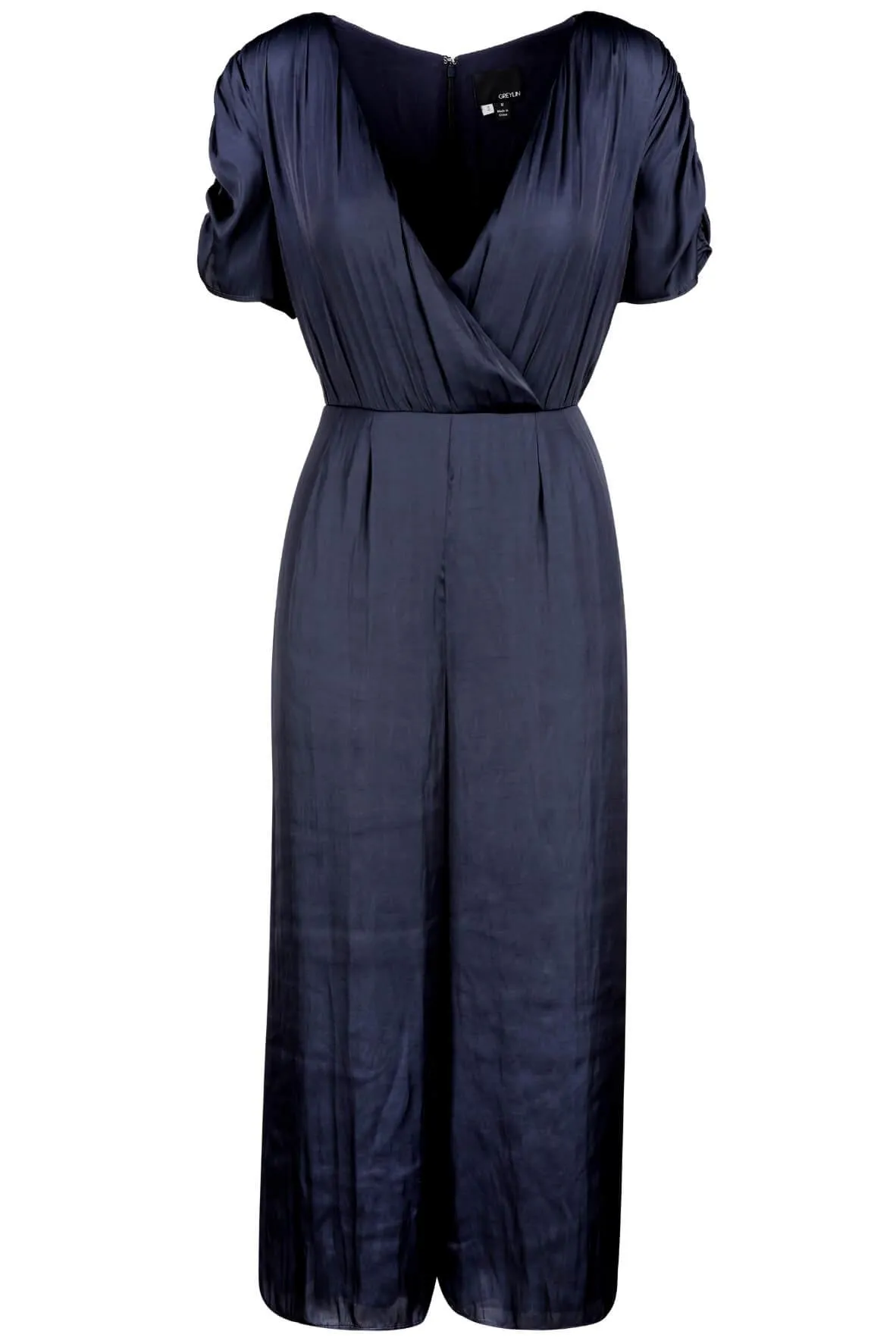 Abigail Gathered Sleeve Jumpsuit