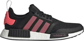 Adidas NMD_R1 'Black Signal Pink' sneakers, black