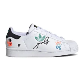 Adidas SUPERSTAR PURE J 'SELF LOVE' sneakers, white