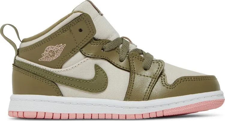 Air Jordan 1 Mid GT Trooper Bleached Coral, Green