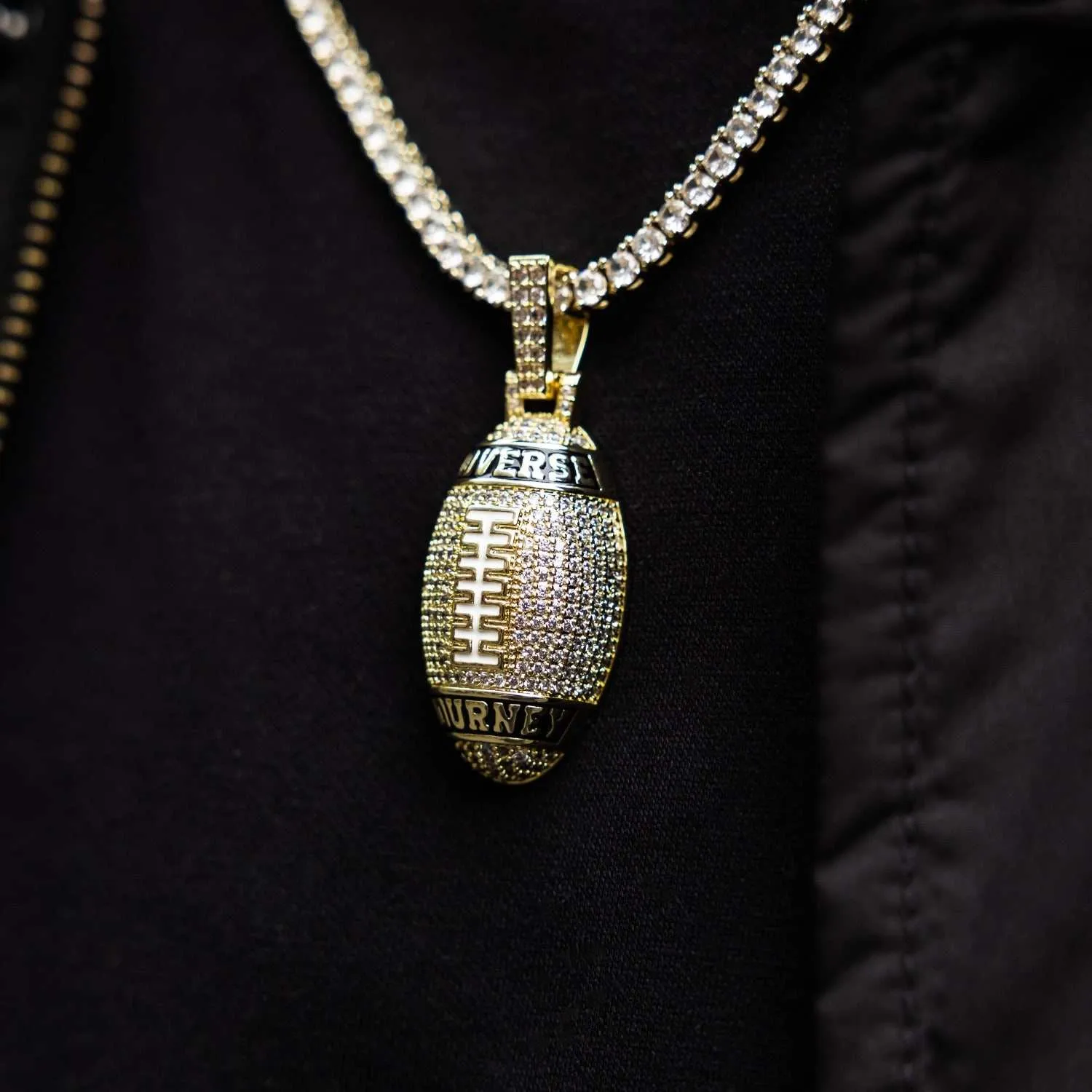 A.J. Greene Football Pendant