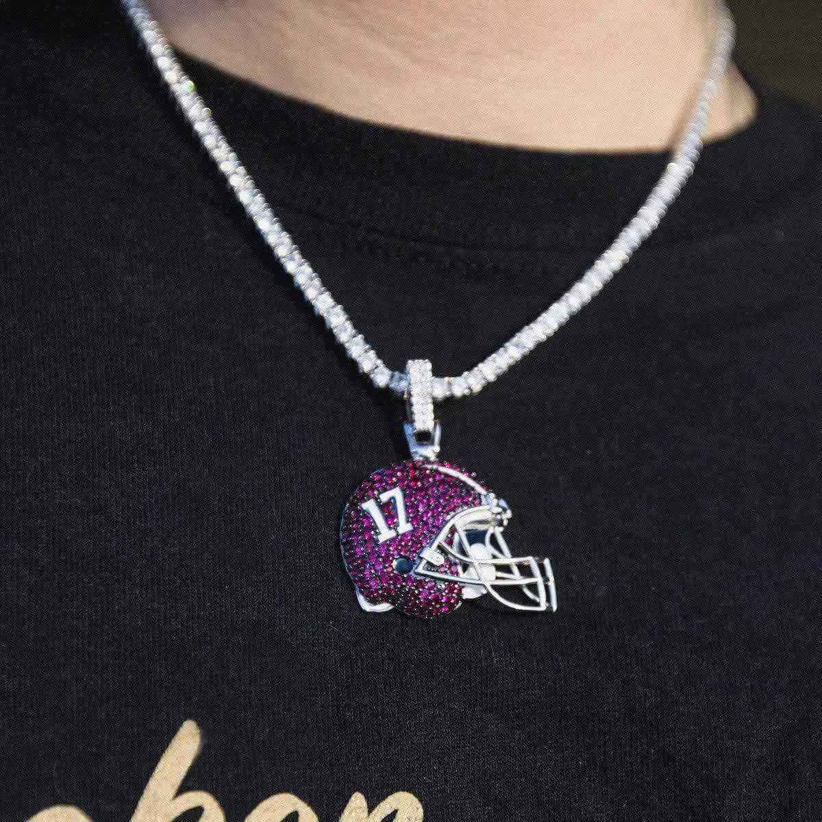 Alabama Football Helmet Pendant