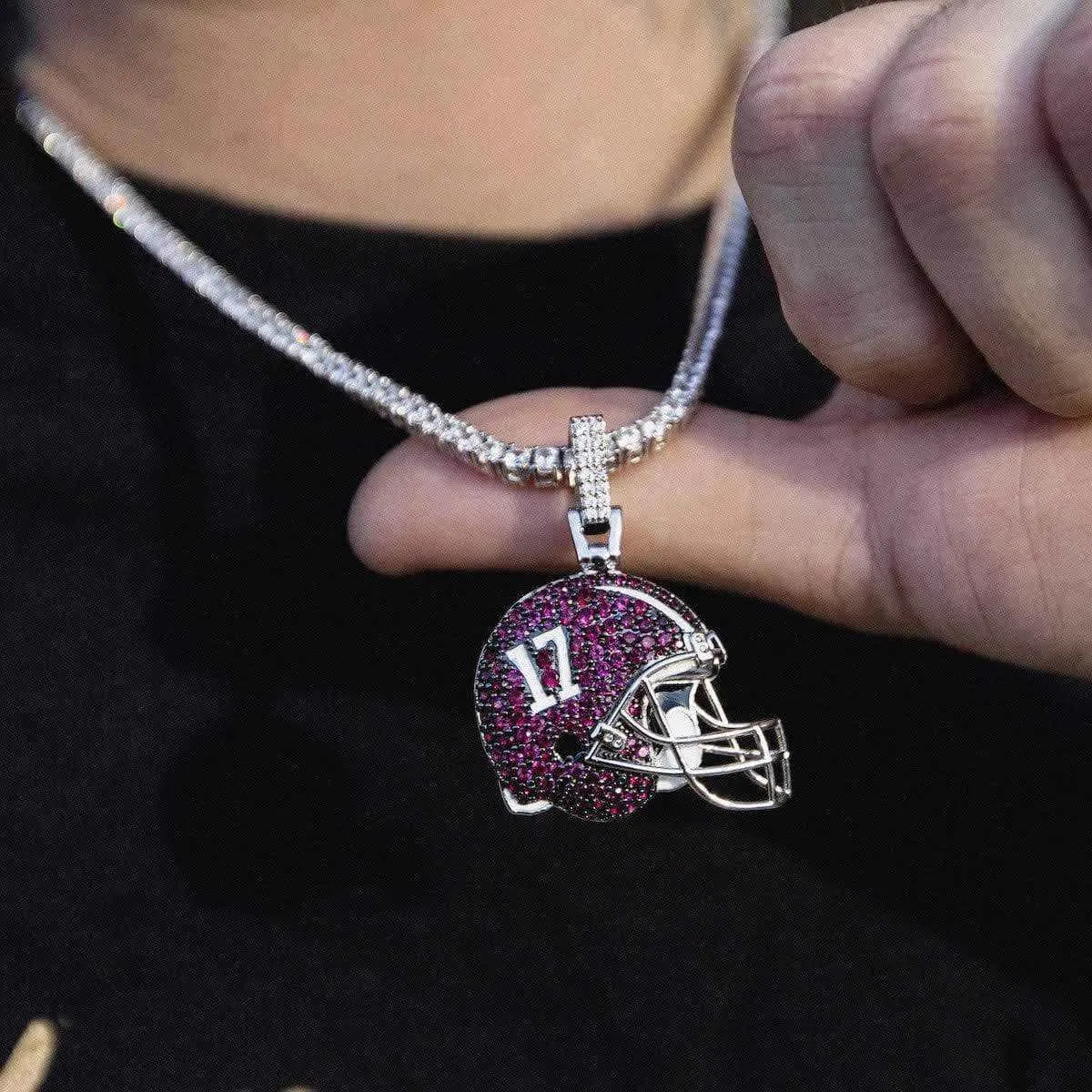 Alabama Football Helmet Pendant