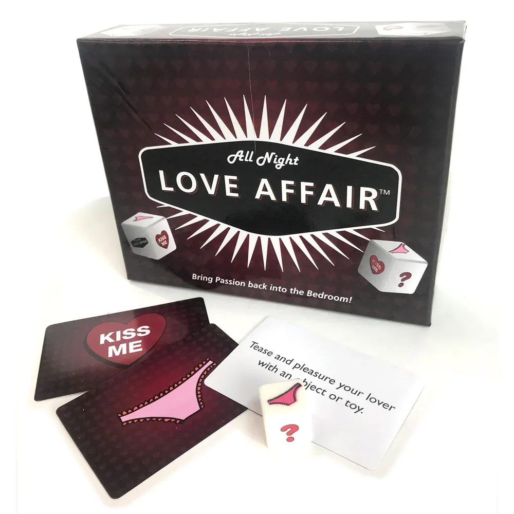 All Night Love Affair Adult Card Game