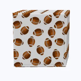 Allover Football Pattern Napkins