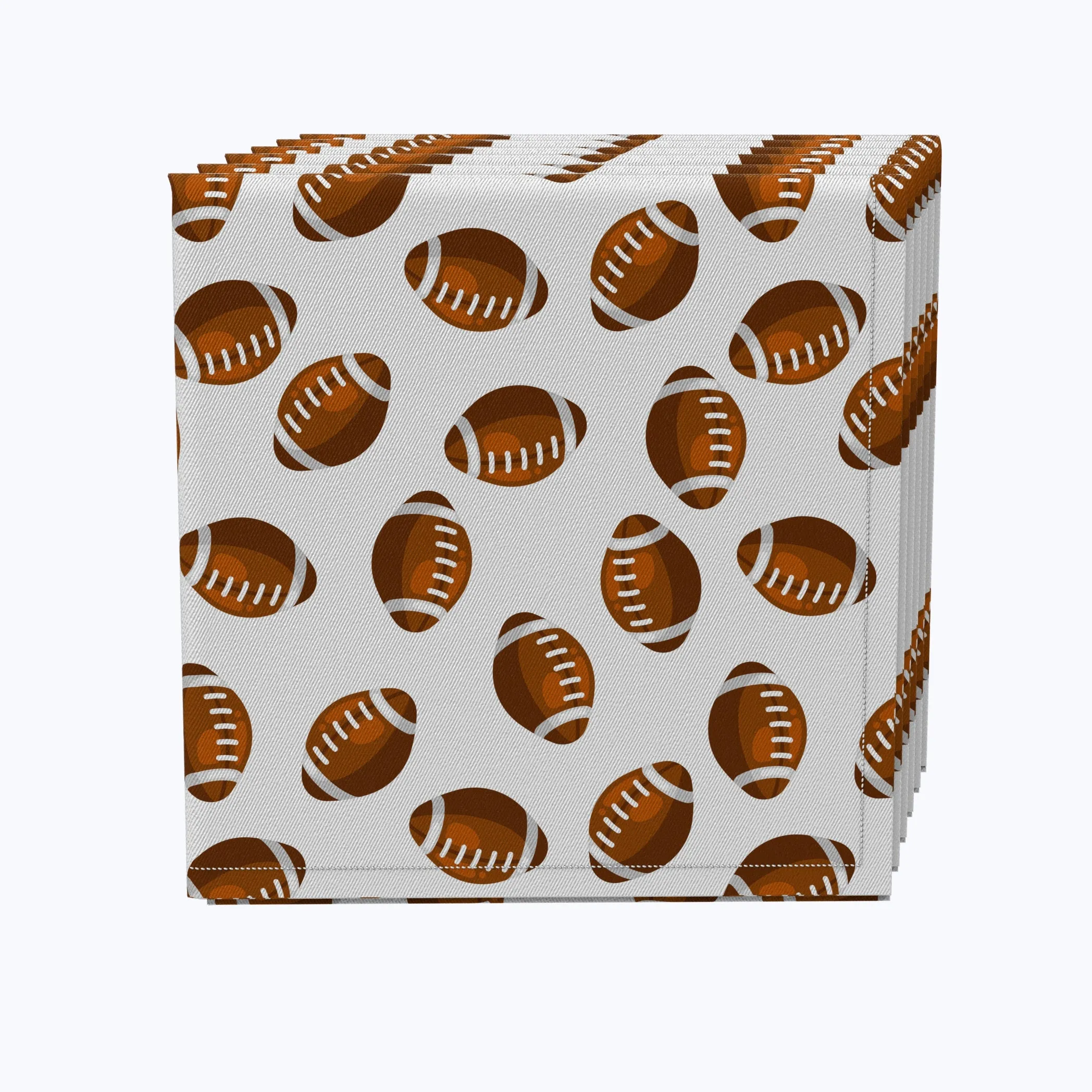 Allover Football Pattern Napkins