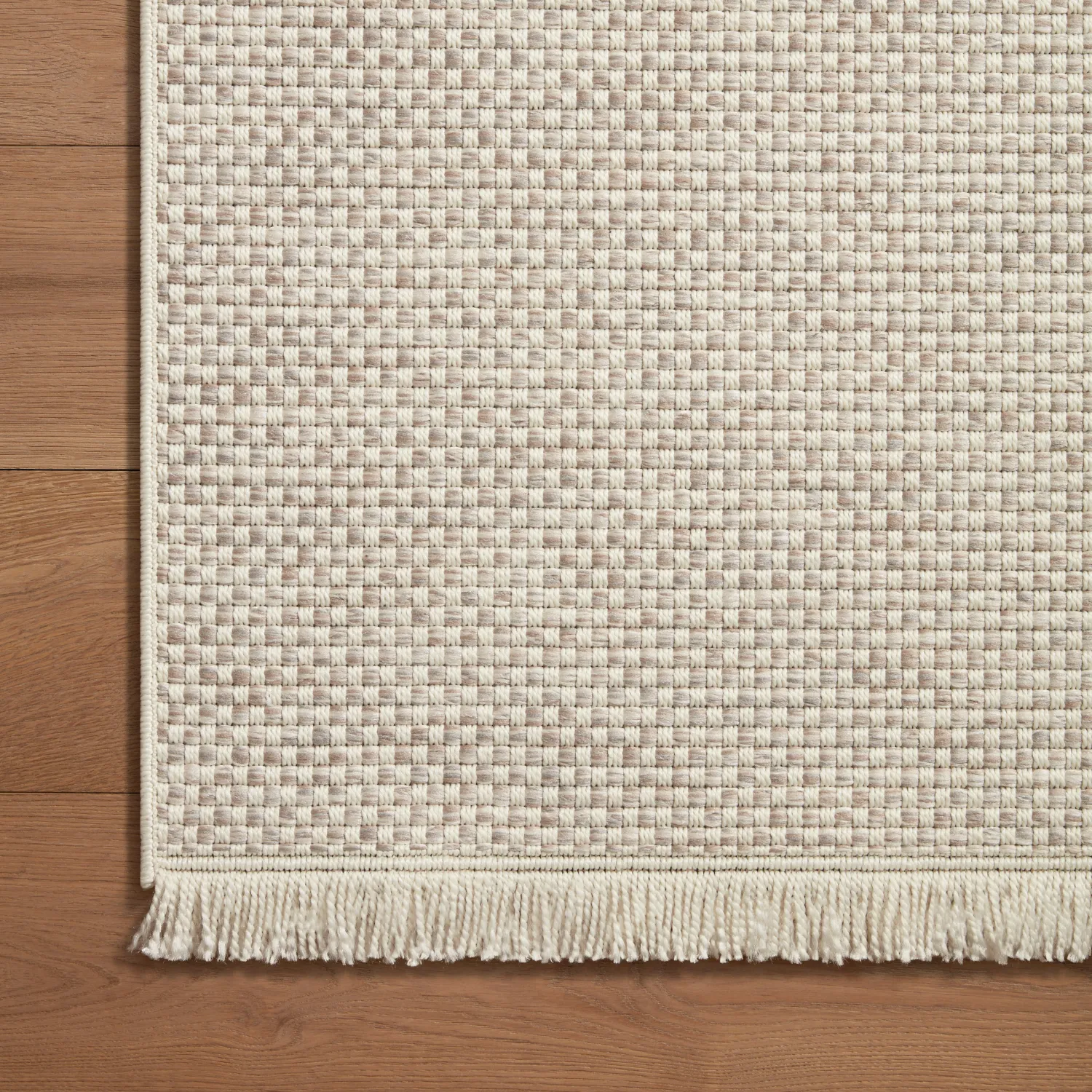 Amber Lewis x Loloi Malibu-05 Ivory/Dove Indoor/Outdoor Rug