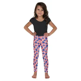 American Football Pattern Kid's Leggings