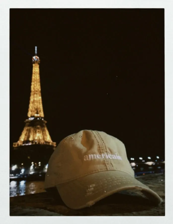 'américain' Limited Edition Distressed Hat