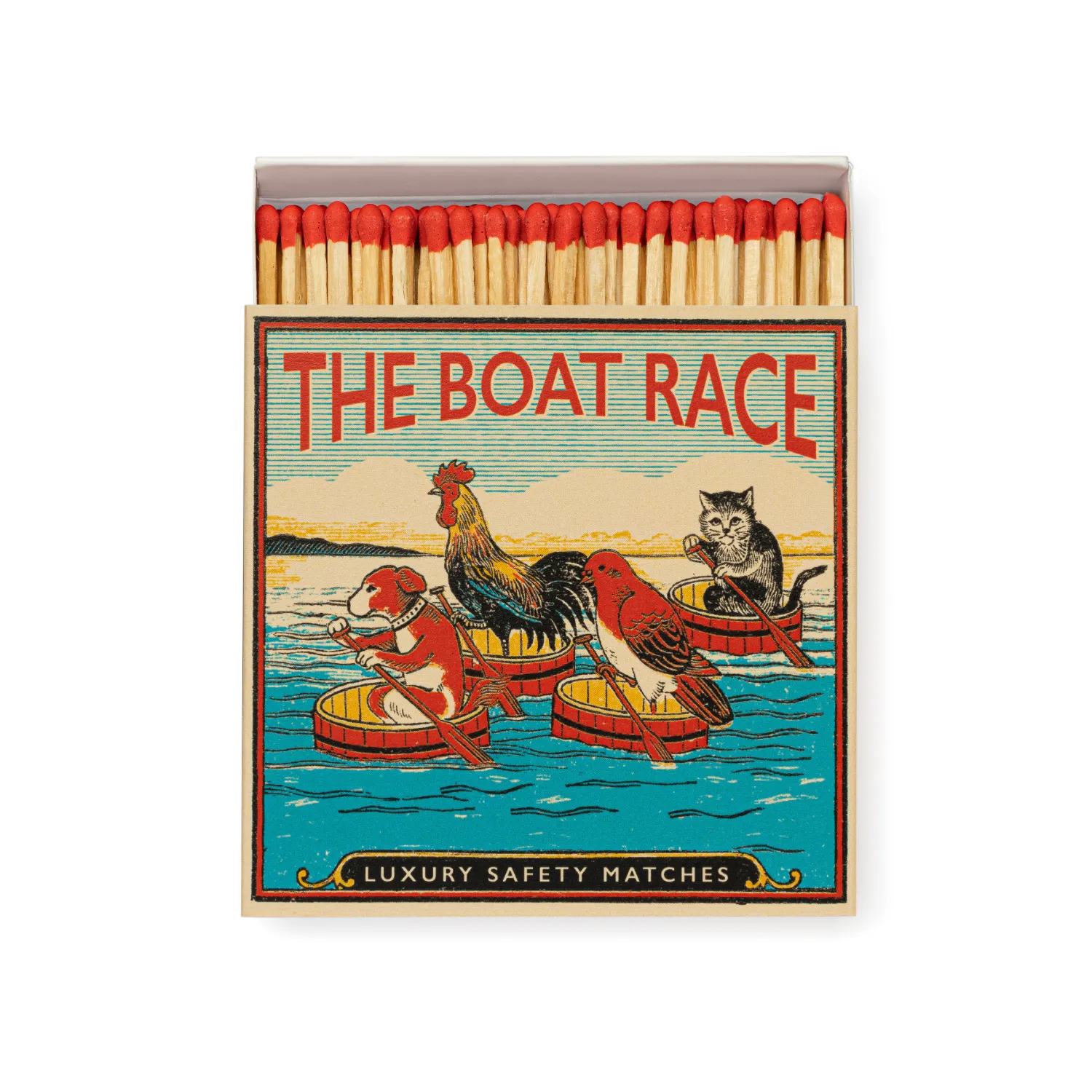 Animal Boat Race Collectible Matchbox