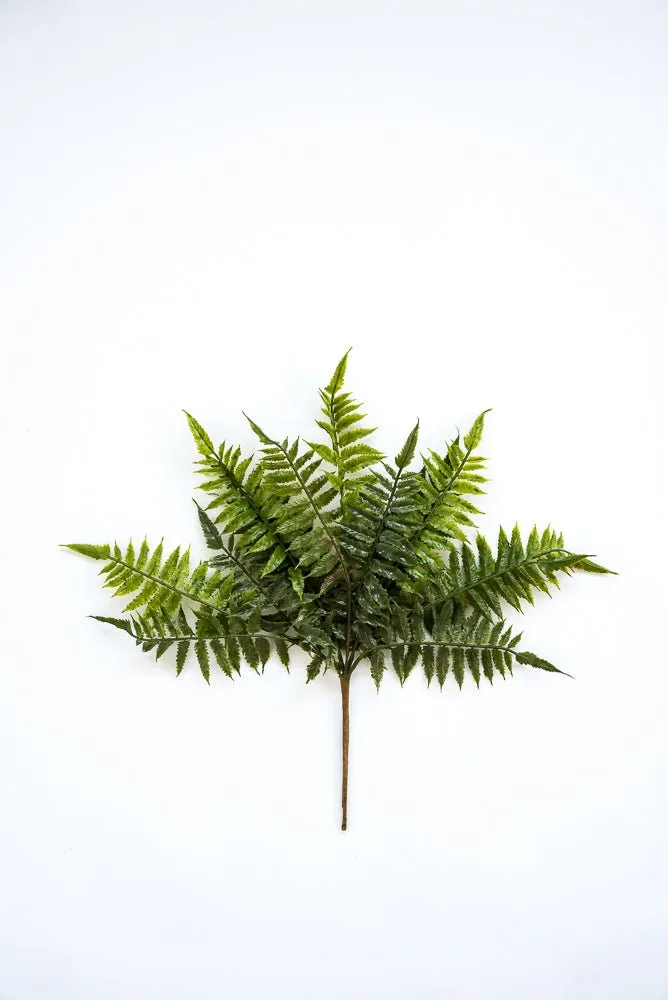 Artificial fern bush, greenery bush soft touch