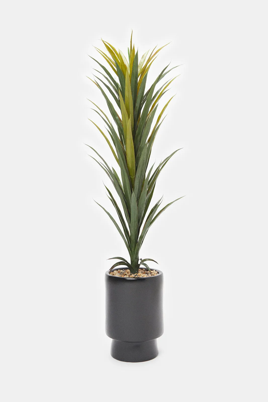 Artificial Plant In Black Ceramic Pot (130Cm)