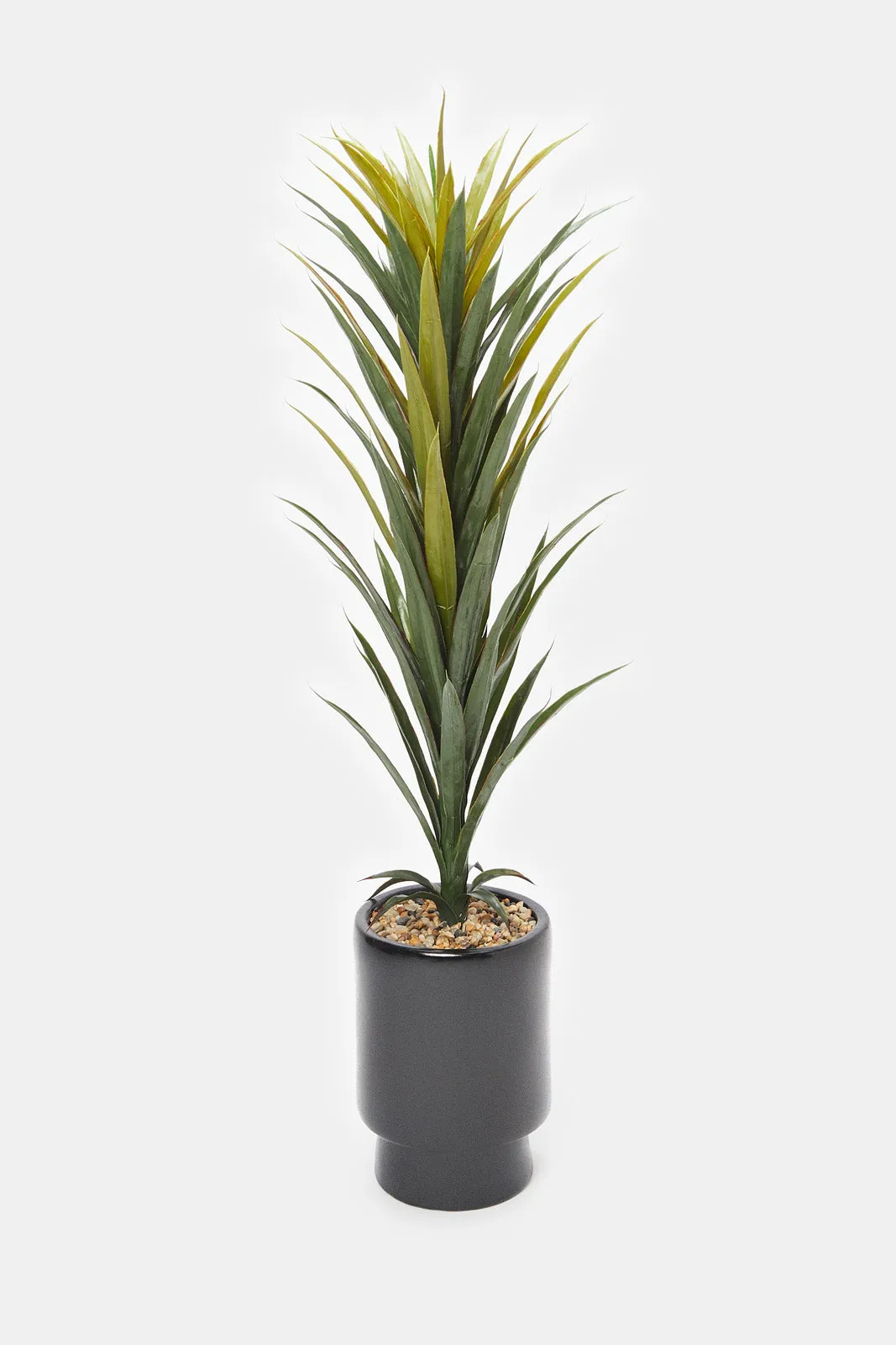 Artificial Plant In Black Ceramic Pot (130Cm)