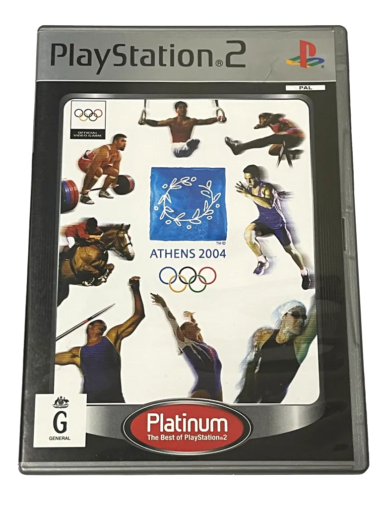 Athens 2004 PS2 PAL (Platinum) *Complete* (Preowned)