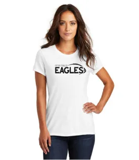 AV Football - District Women’s Perfect Tri ® Tee - White