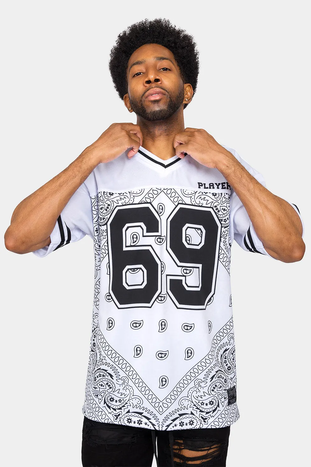 Bandana Paisley 69 Football Jersey