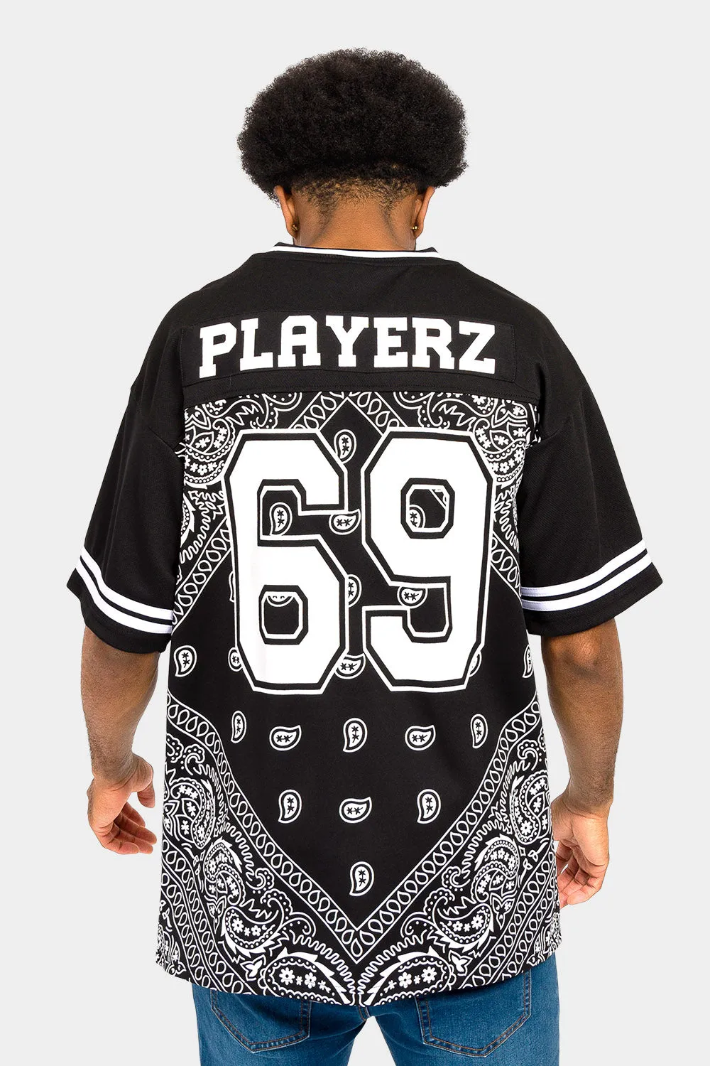 Bandana Paisley 69 Football Jersey