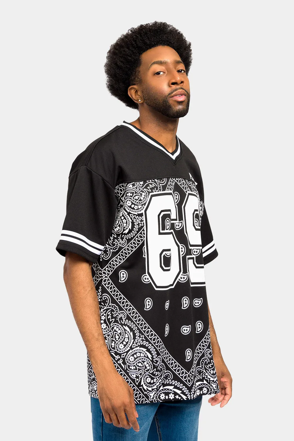 Bandana Paisley 69 Football Jersey