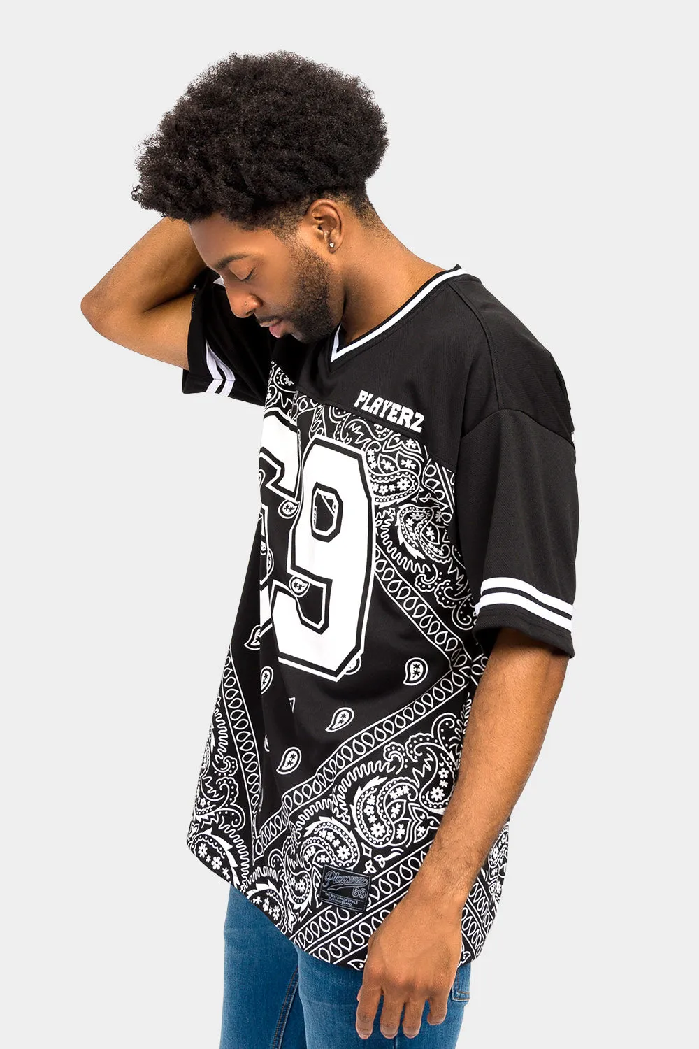 Bandana Paisley 69 Football Jersey