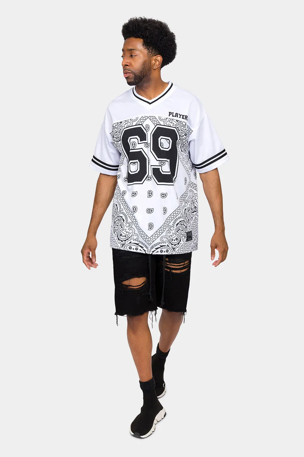 Bandana Paisley 69 Football Jersey