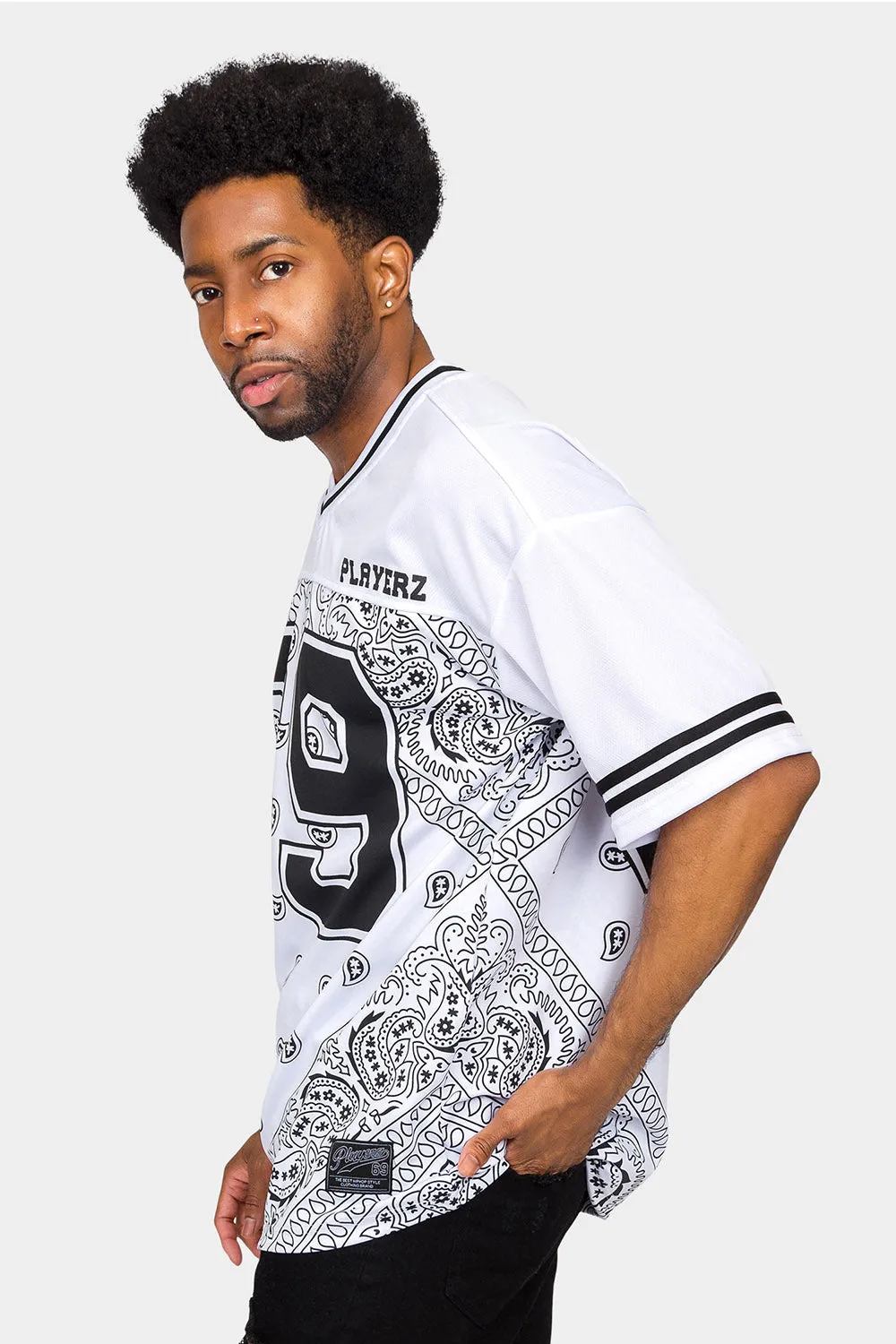 Bandana Paisley 69 Football Jersey