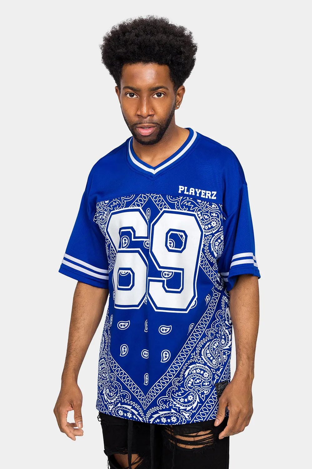 Bandana Paisley 69 Football Jersey