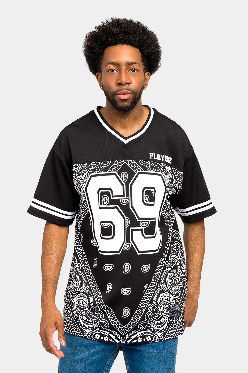 Bandana Paisley 69 Football Jersey