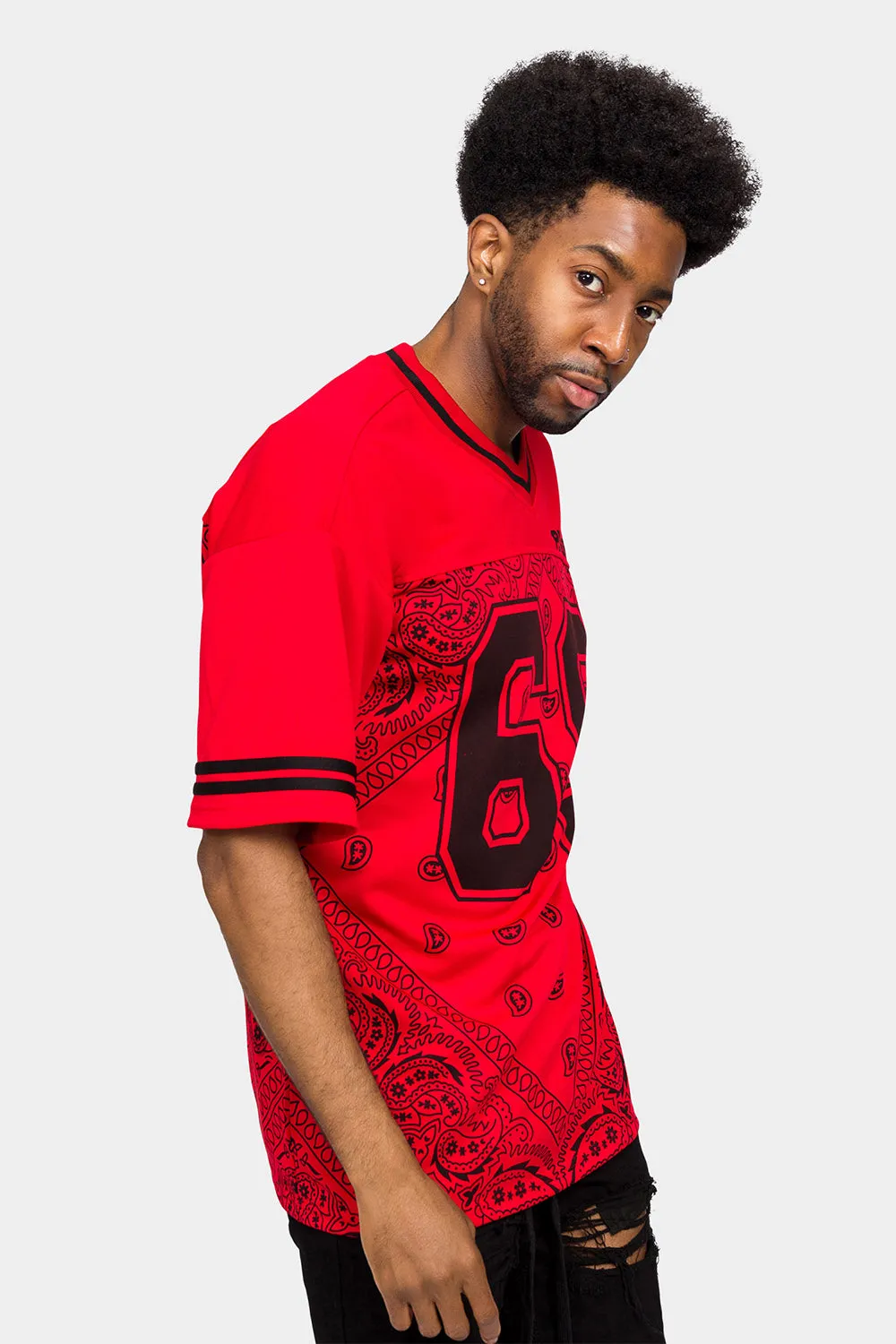 Bandana Paisley 69 Football Jersey