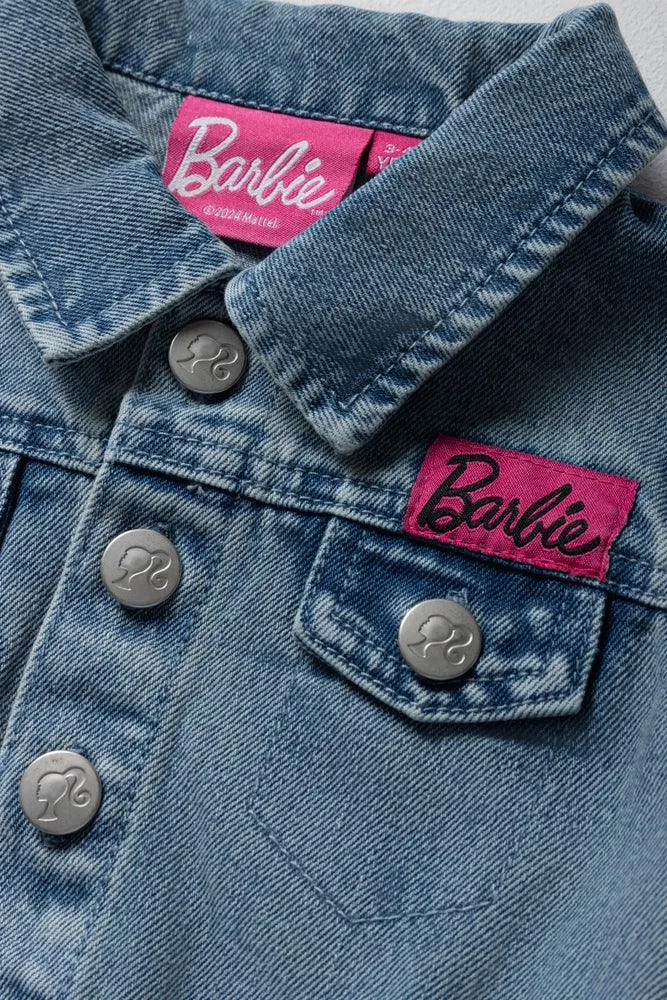 Barbie Denim Boiler Suit Light Blue