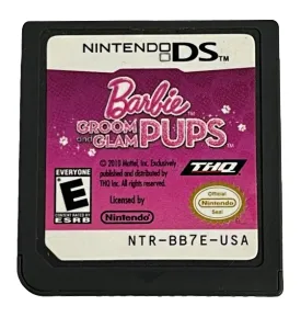 Barbie Groom and Glam Pups Nintendo DS 2DS 3DS Game *Cartridge Only* (Pre-Owned)