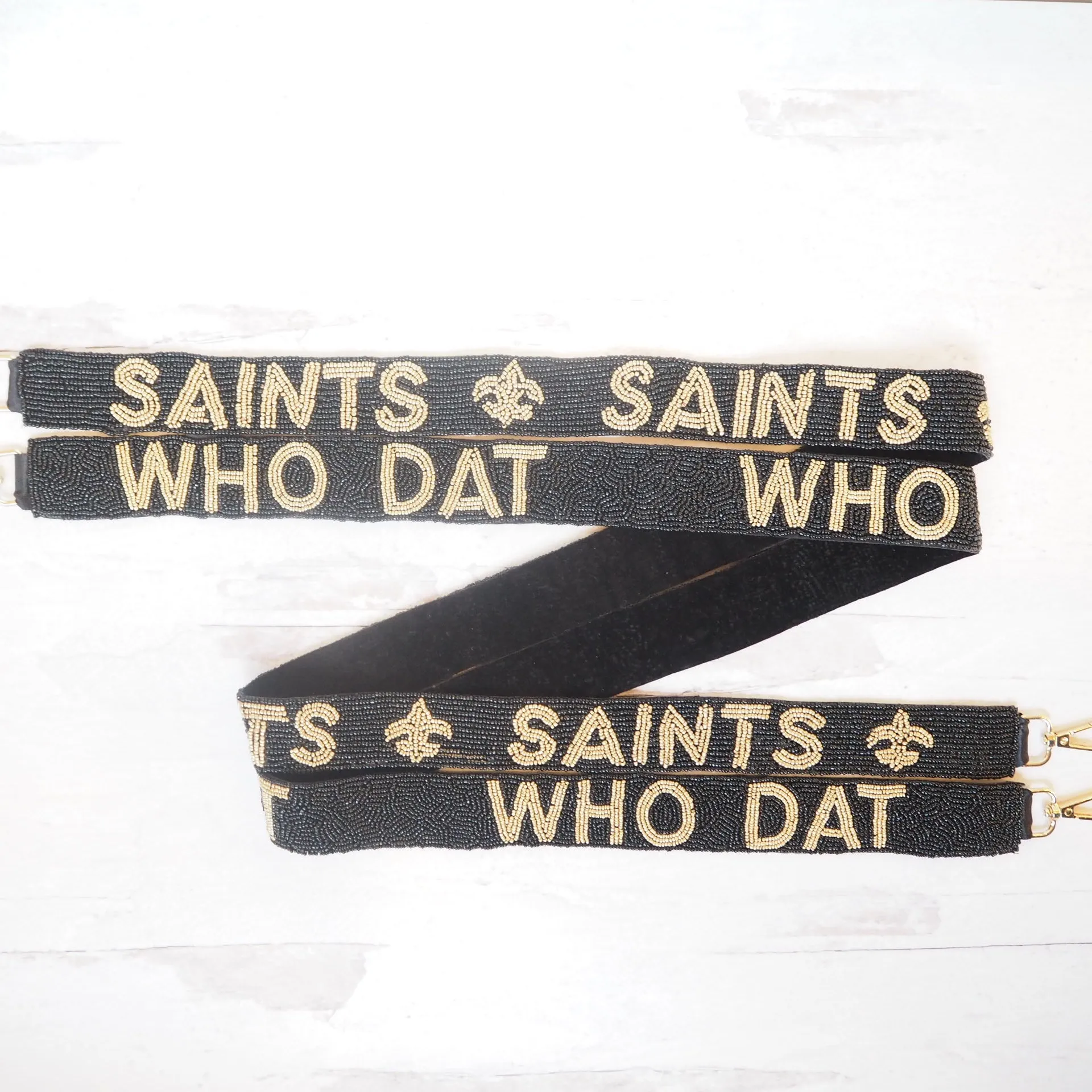 Beaded Saints Purse Strap~SALE