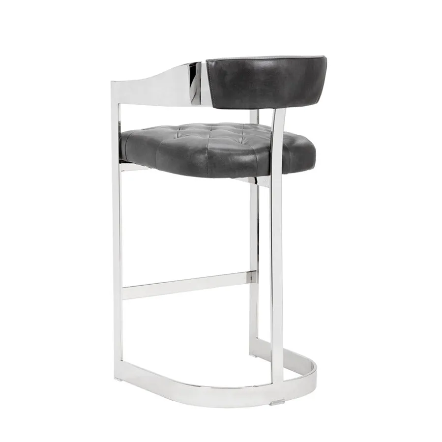 Beaumont Grey Stool