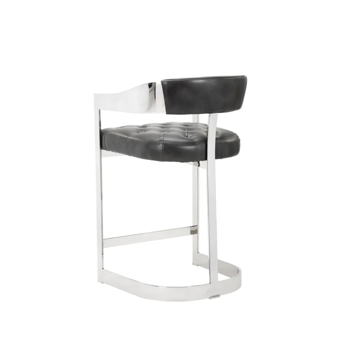 Beaumont Grey Stool