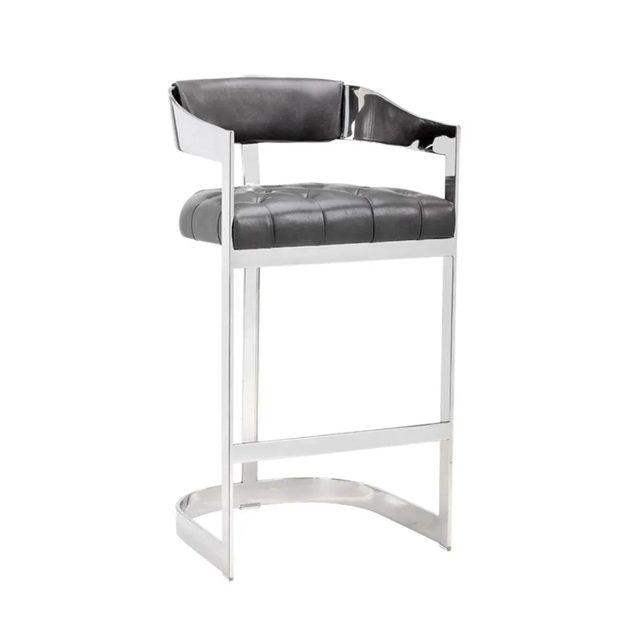 Beaumont Grey Stool