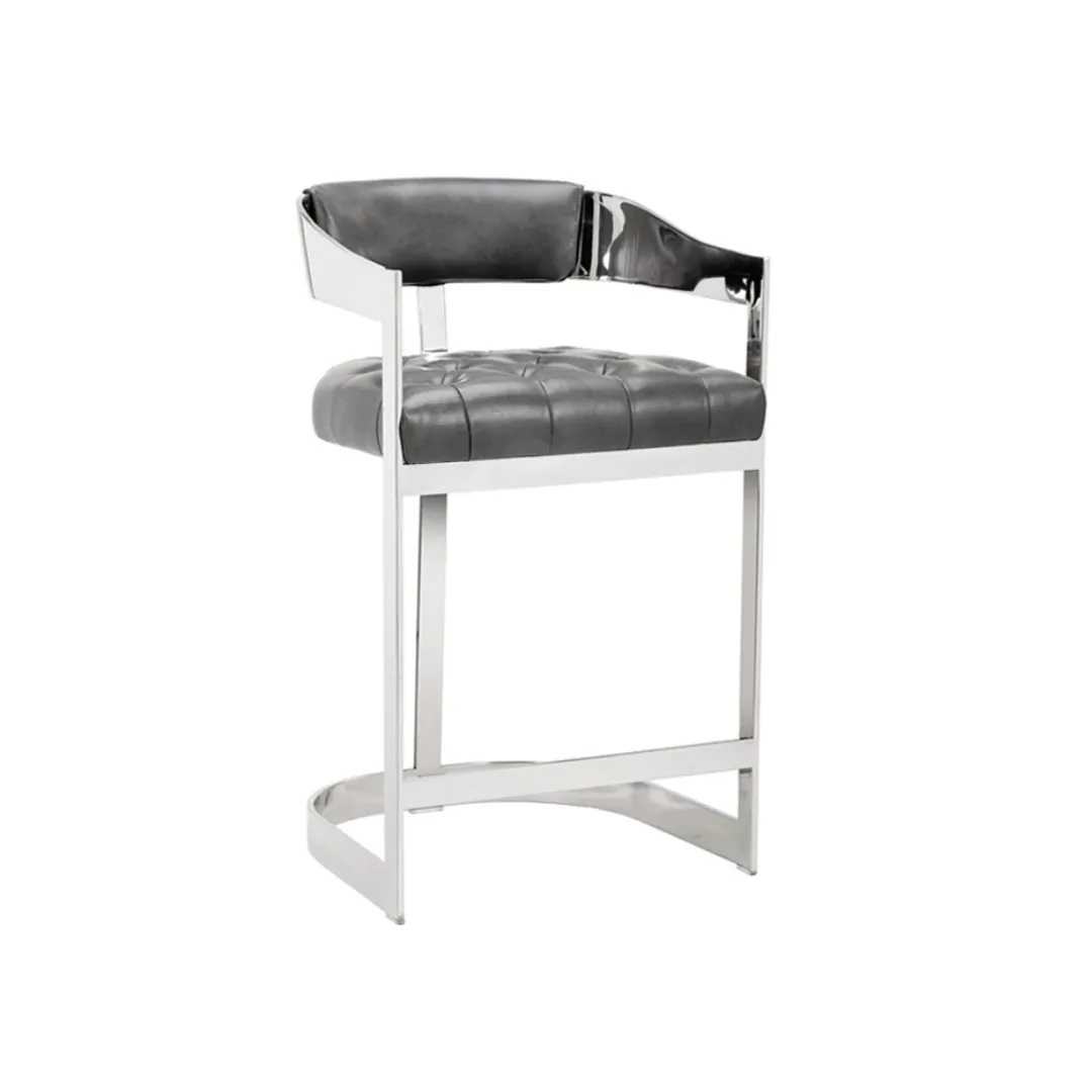 Beaumont Grey Stool